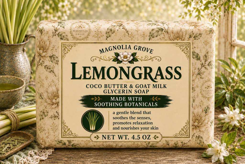 Lemongrass - Glycerin & Goat Milk Soap