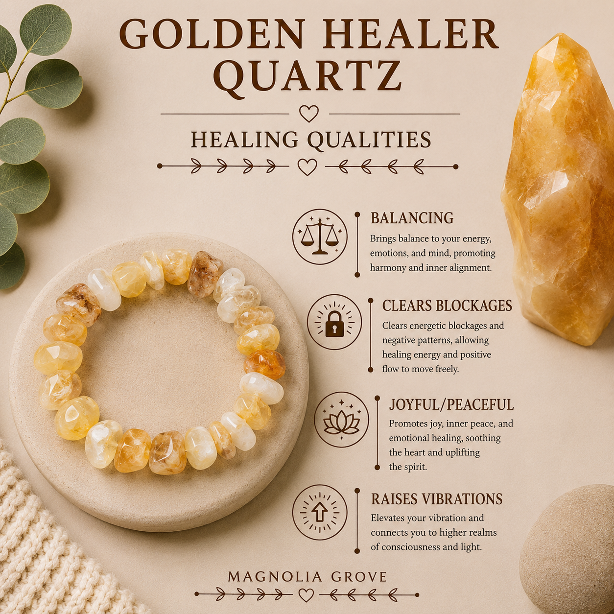 Golden Healer Quartz