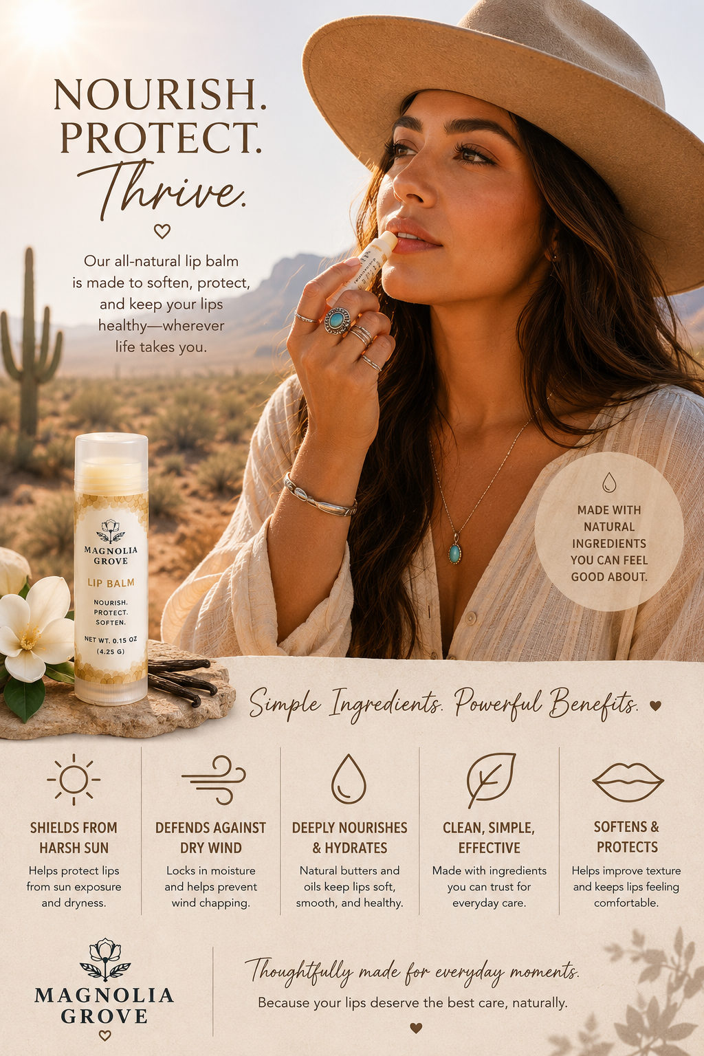 Cherry lip balm ingredients and product details