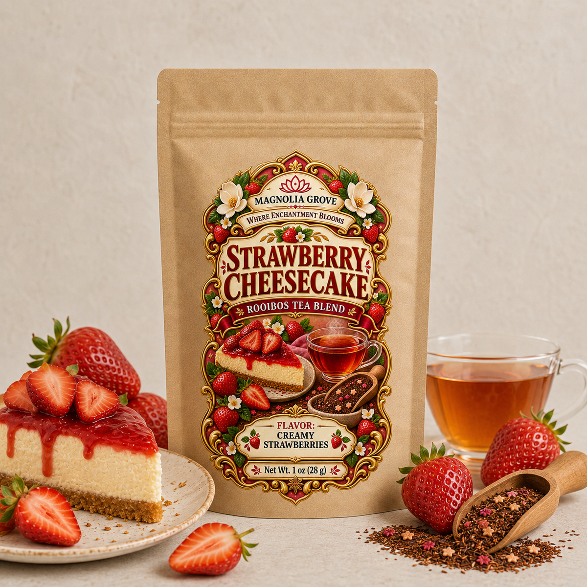 Strawberry Cheesecake Tea