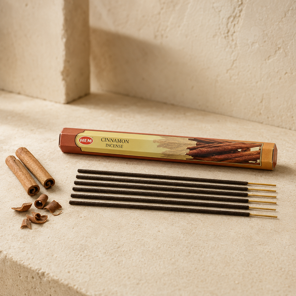 HEM Cinnamon Incense Sticks – 20 Count