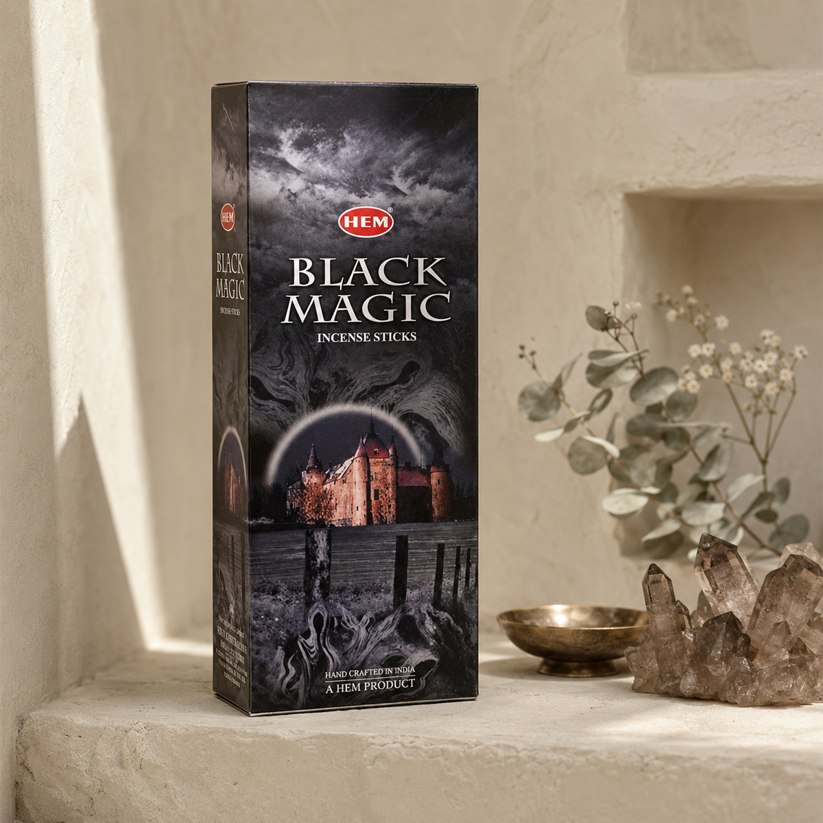 HEM Black Magic Incense Sticks – 20 Count