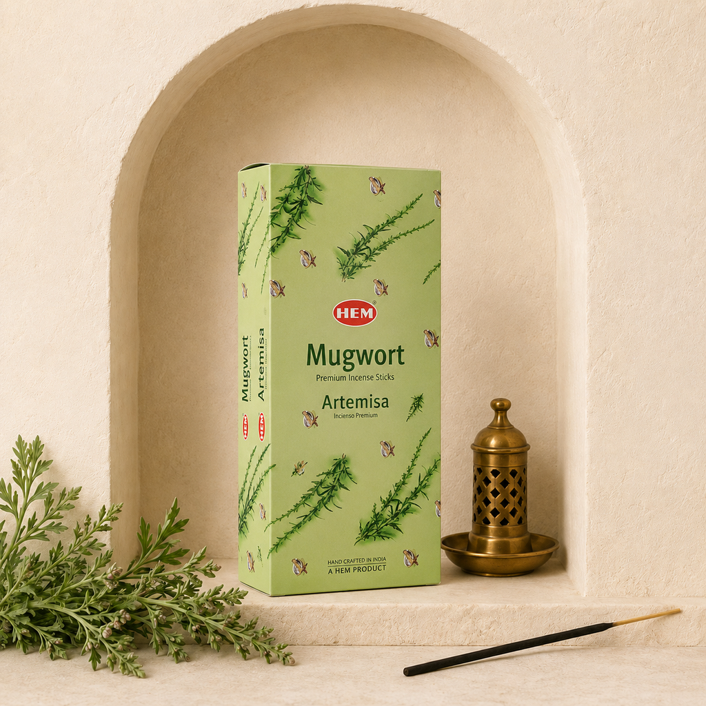 HEM Mugwort Incense Sticks – 20 Count
