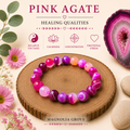 Dyed Pink Agate