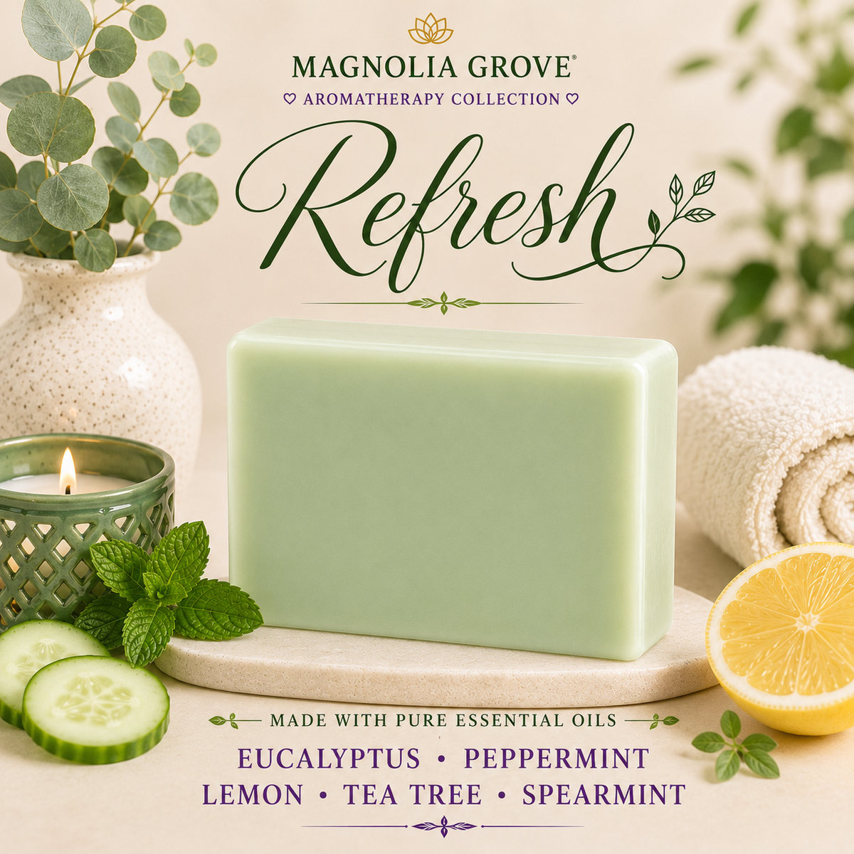 Refresh - Glycerin & Goat Milk Soap