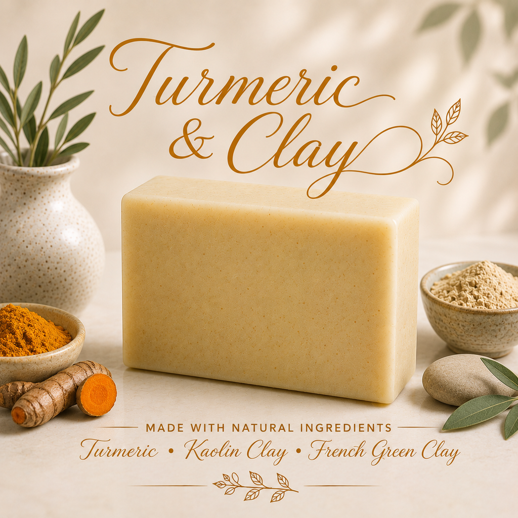 Turmeric & Clay - Glycerin & Goat Milk Soap