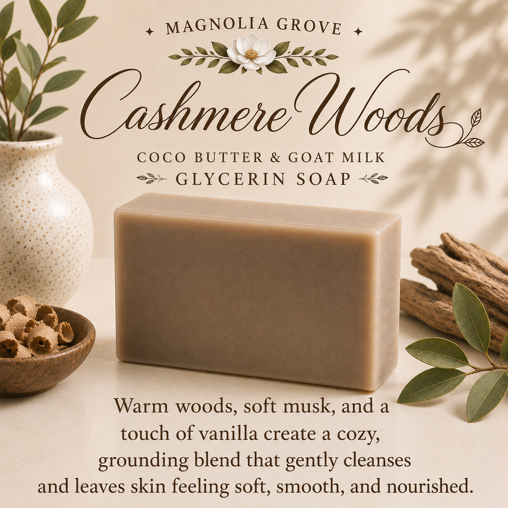 Cashmere Woods - Glycerin & Goat Milk Soap