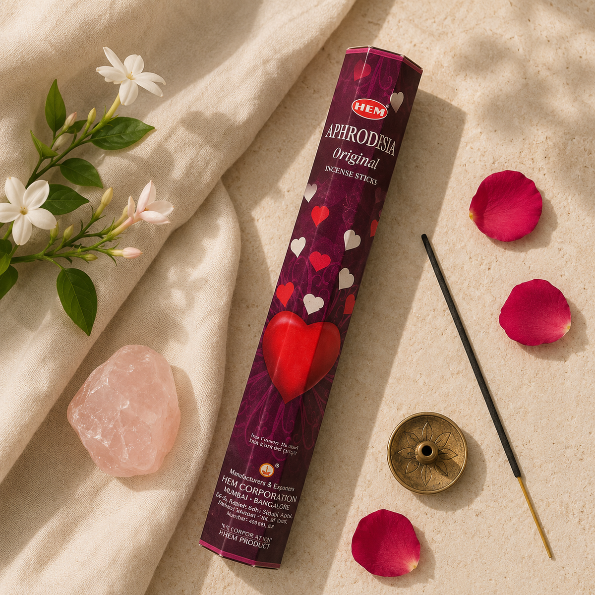 HEM Aphrodesia Incense Sticks – 20 Count