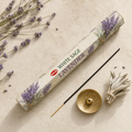 HEM White Sage Lavender Incense Sticks 20 Count package