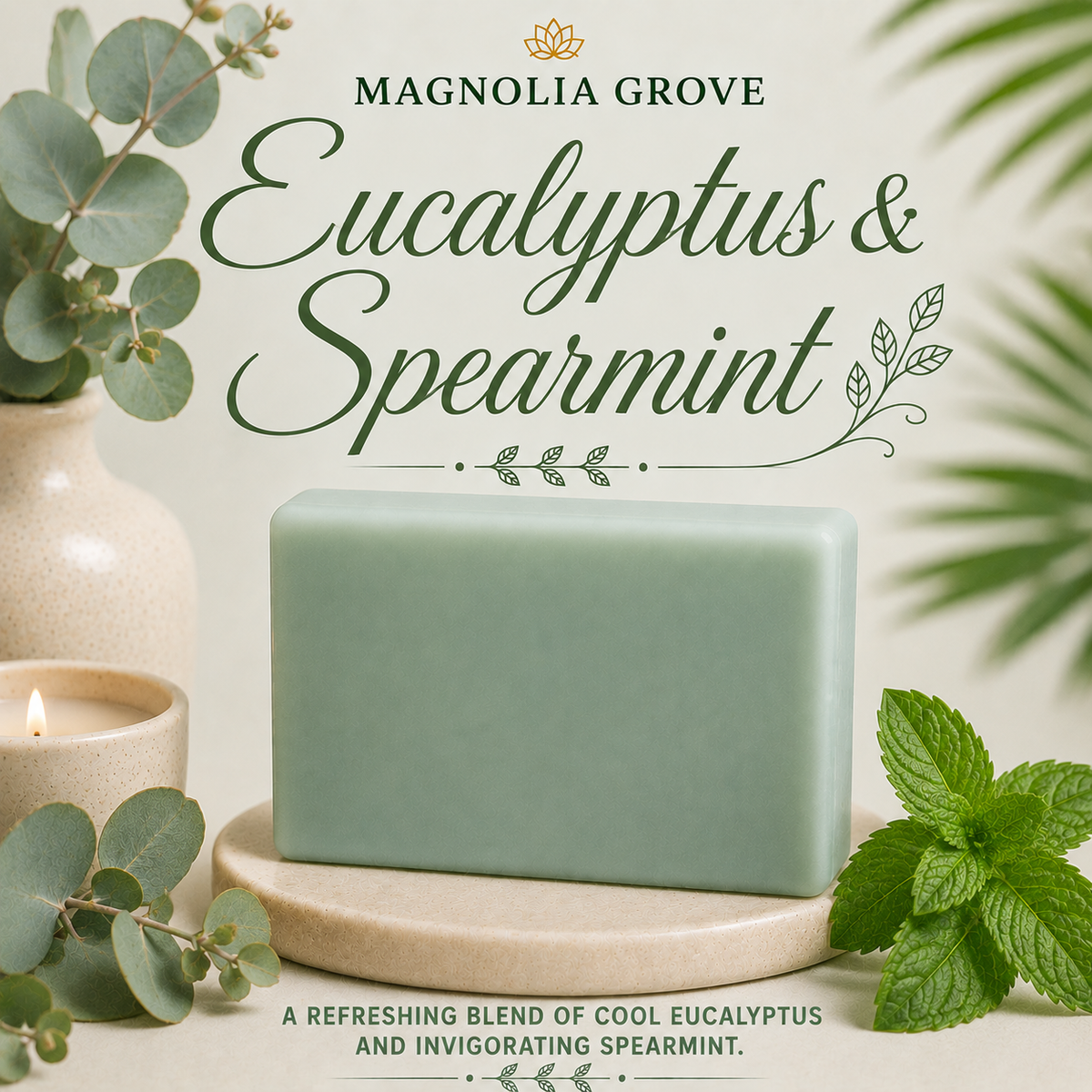 Eucalyptus Spearmint - Glycerin & Goat Milk Soap