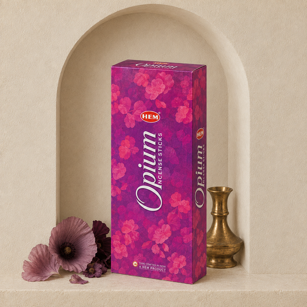 HEM Opium Incense Sticks – 20 Count
