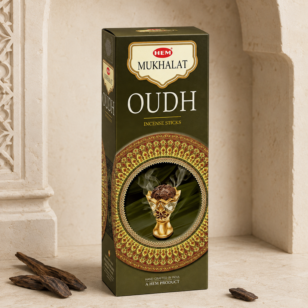 HEM Oudh Incense Sticks – 20 Count
