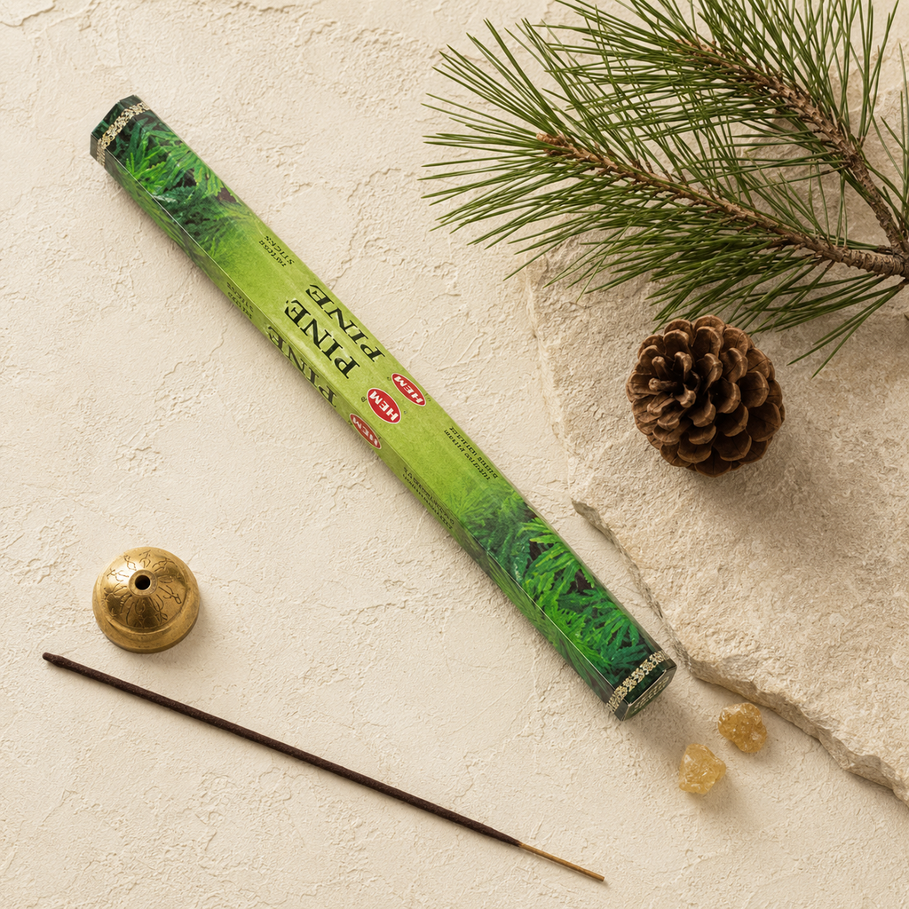 HEM Pine Incense Sticks 20 Count package
