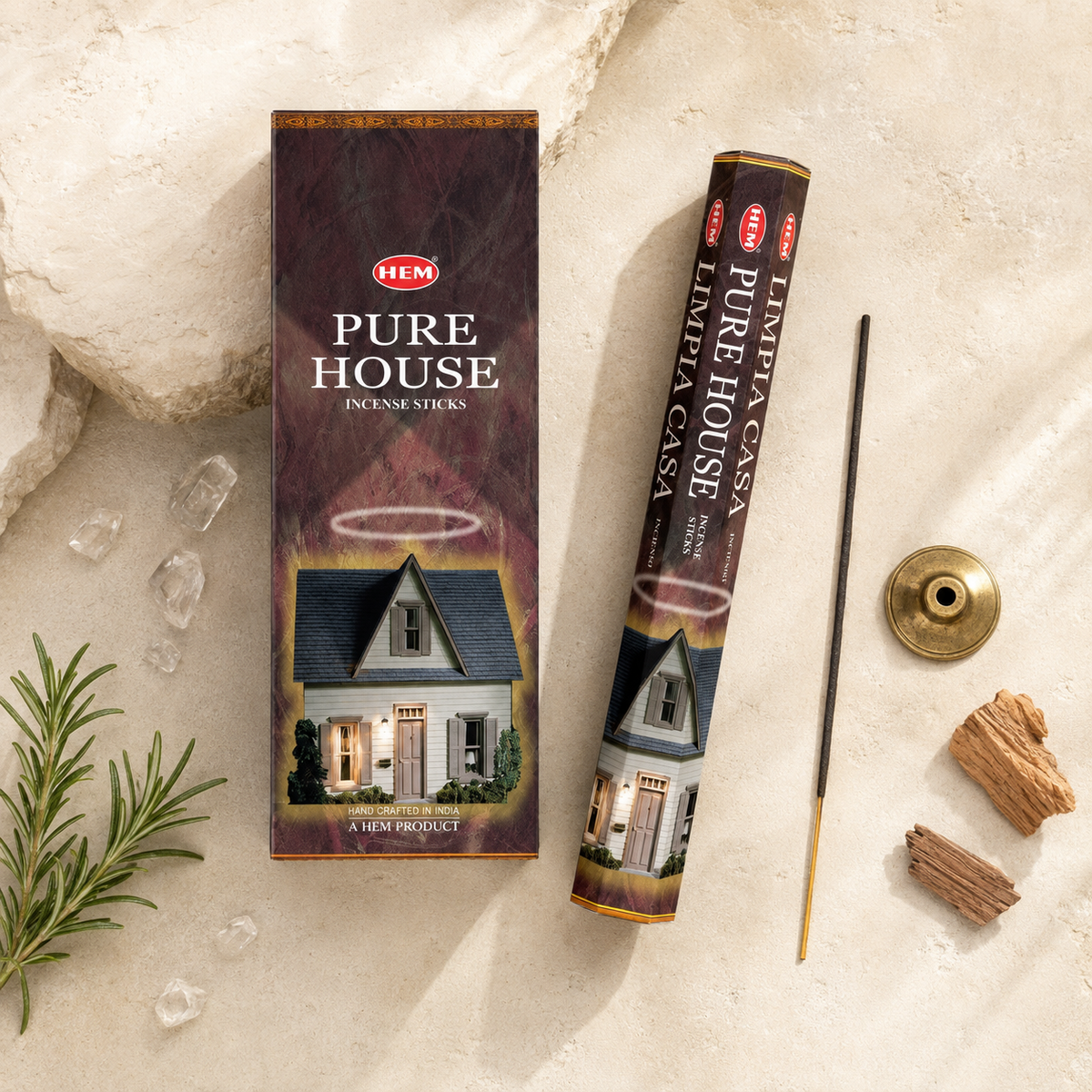 HEM Pure House Incense Sticks – 20 Count