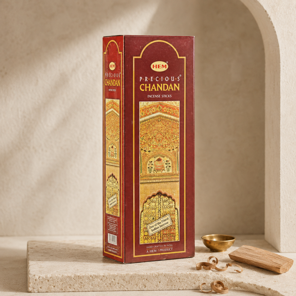 HEM Chandan Incense Sticks – 20 Count
