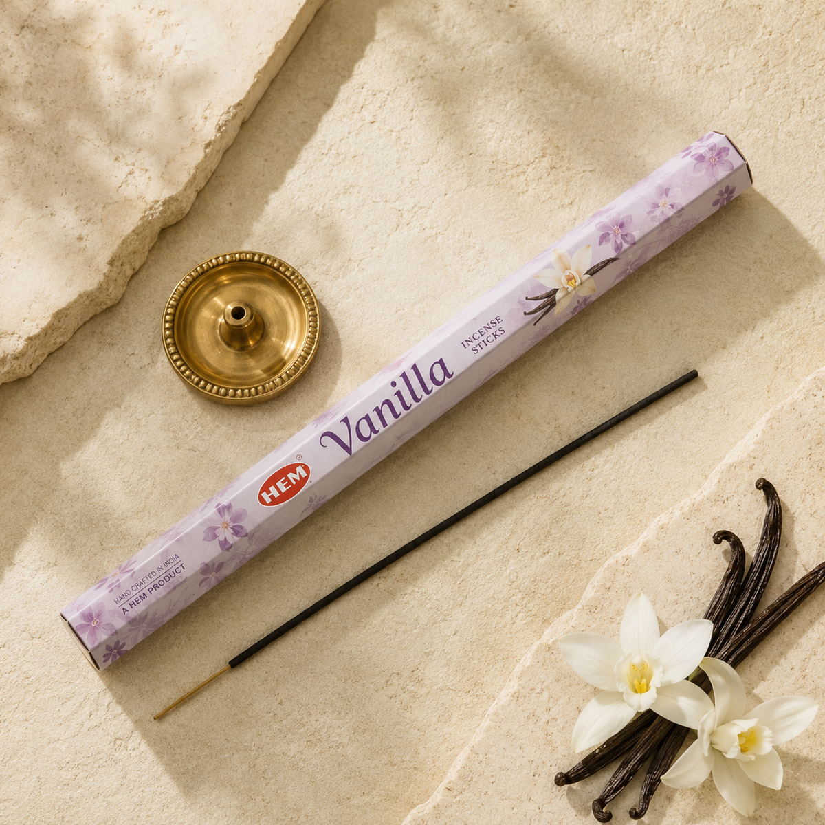 HEM Vanilla Incense Sticks – 20 Count