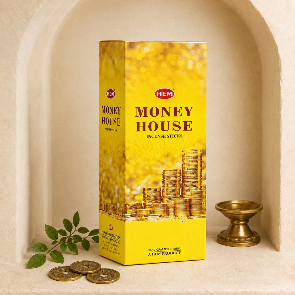 HEM Money House Incense Sticks – 20 Count