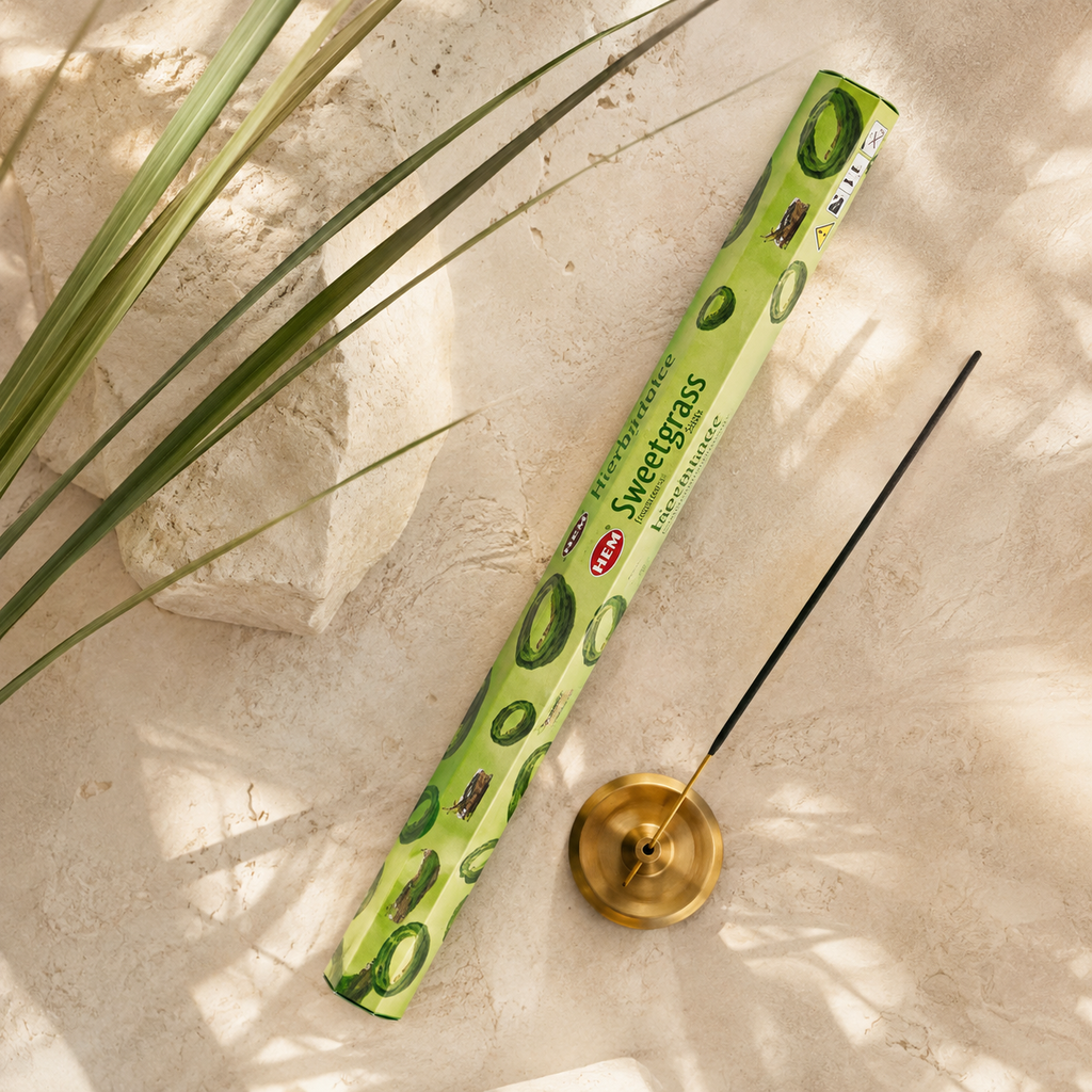 HEM Sweetgrass Incense Sticks – 20 Count