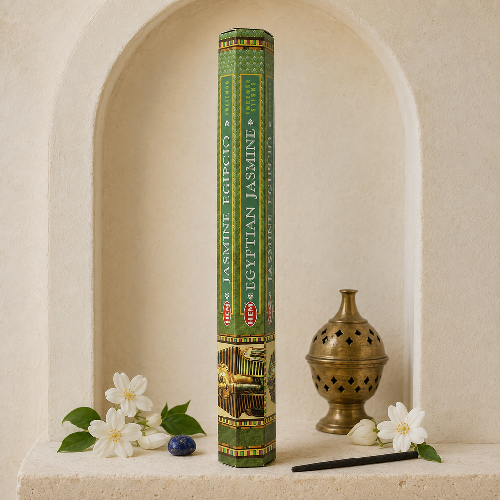 HEM Egyptian Jasmine Incense Sticks – 20 Count