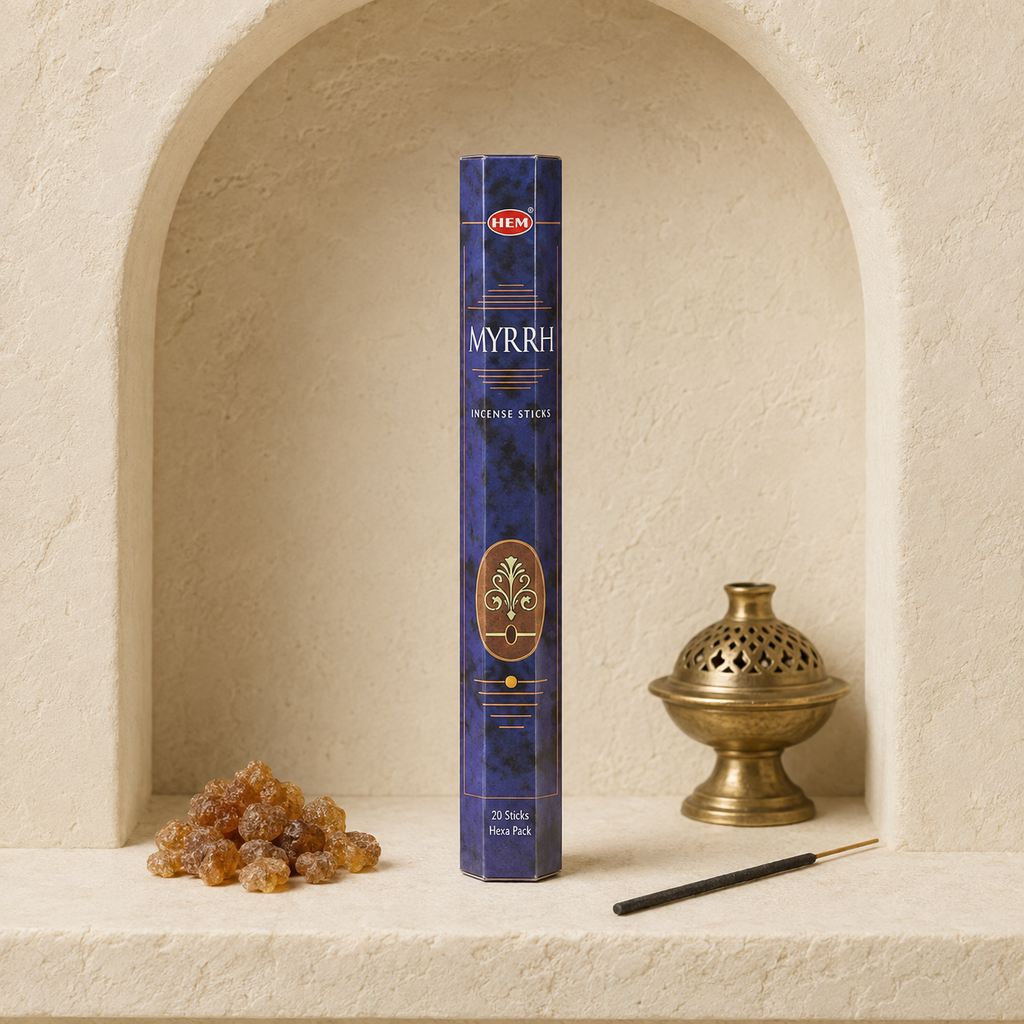HEM Myrrh Incense Sticks – 20 Count