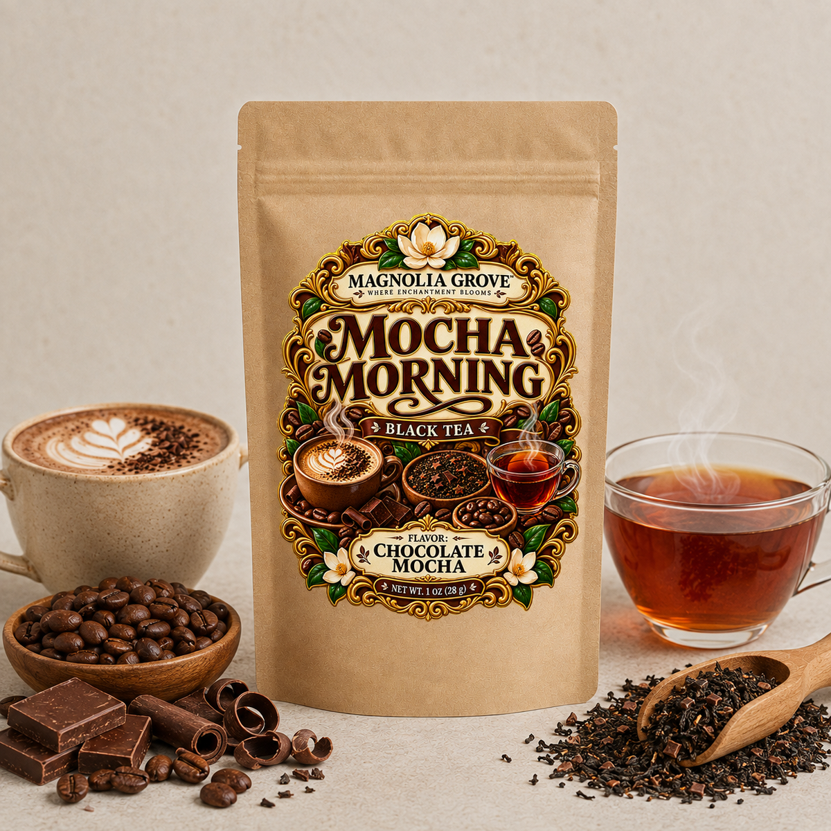 Mocha Morning Tea