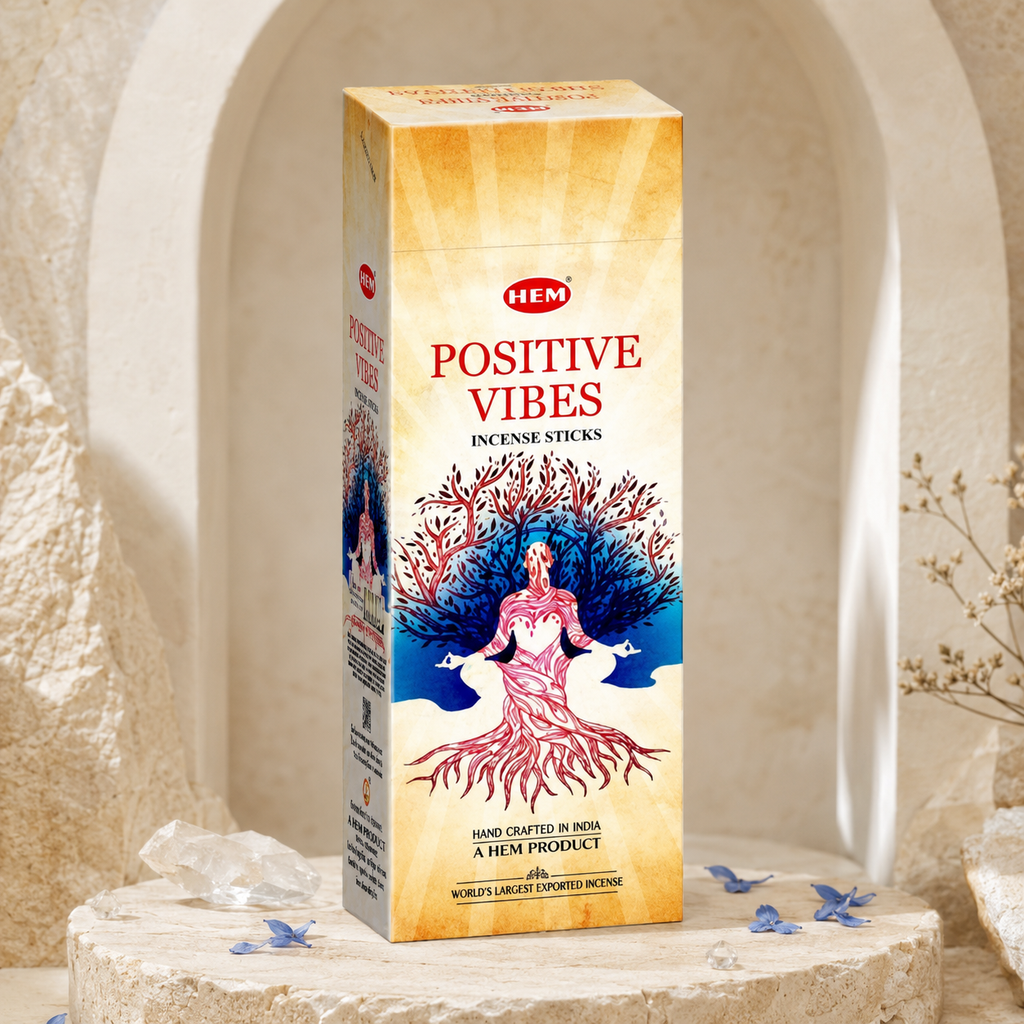 HEM Positive Vibes Incense Sticks – 20 Count