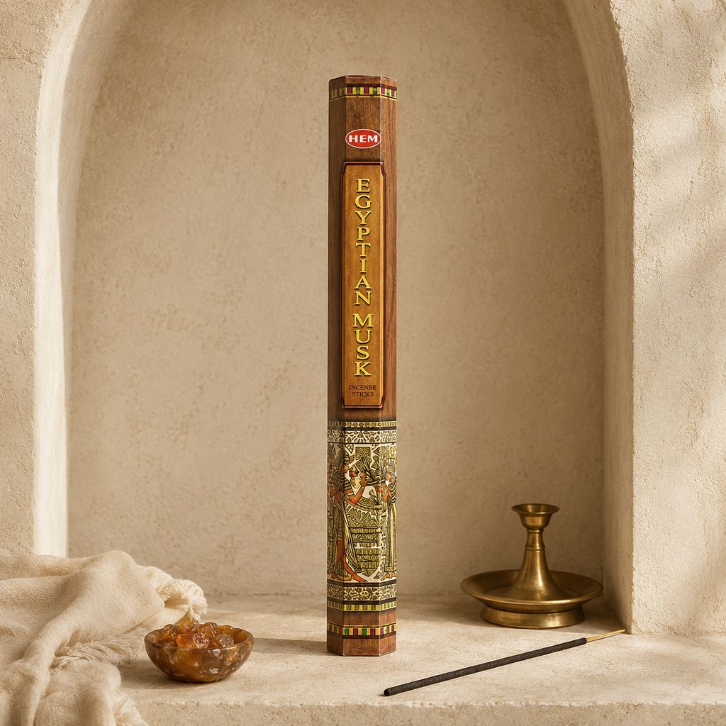 HEM Egyptian Musk Incense Sticks – 20 Count