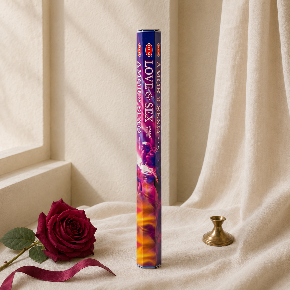 HEM Love &amp; Sex Incense Sticks – 20 Count