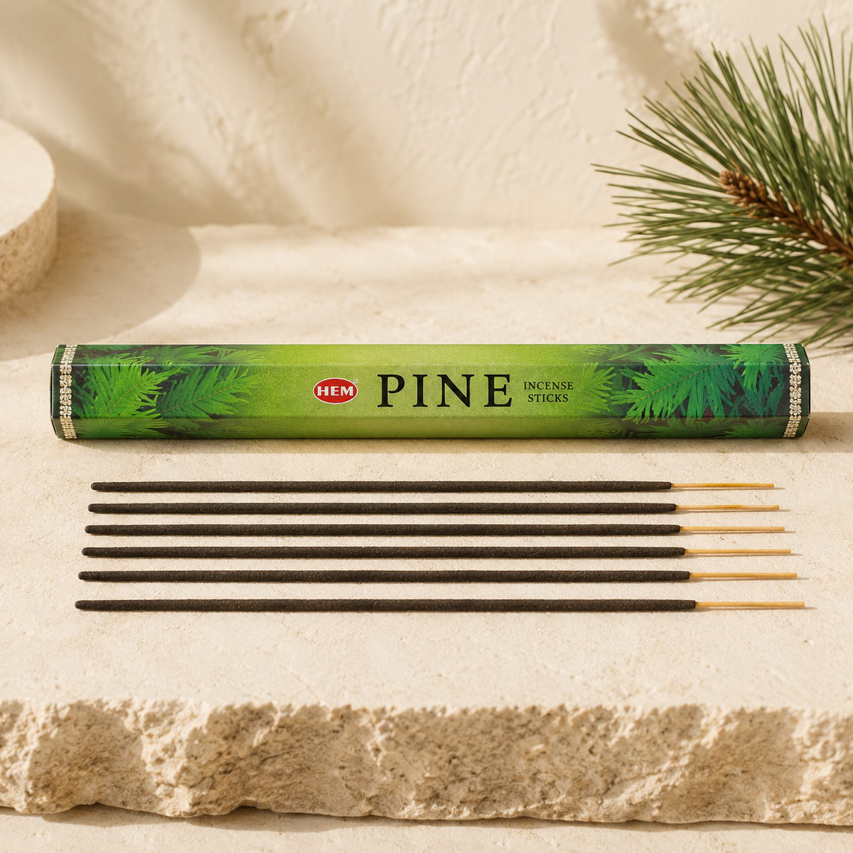 HEM Pine Incense Sticks – 20 Count
