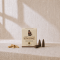 Goloka Popular Palo Santo Backflow Incense Cones 10 Count package