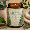 Breathe aromatherapy candle from Magnolia Grove Gifts