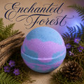 Enchanted Forest handmade bath bomb by Magnolia Grove Gifts
