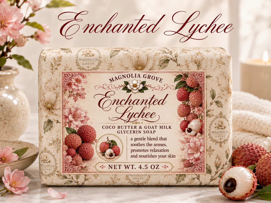 Enchanted Lychee - Glycerin & Goat Milk Soap