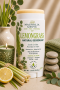 Lemongrass Natural Deodorant by Magnolia Grove Gifts