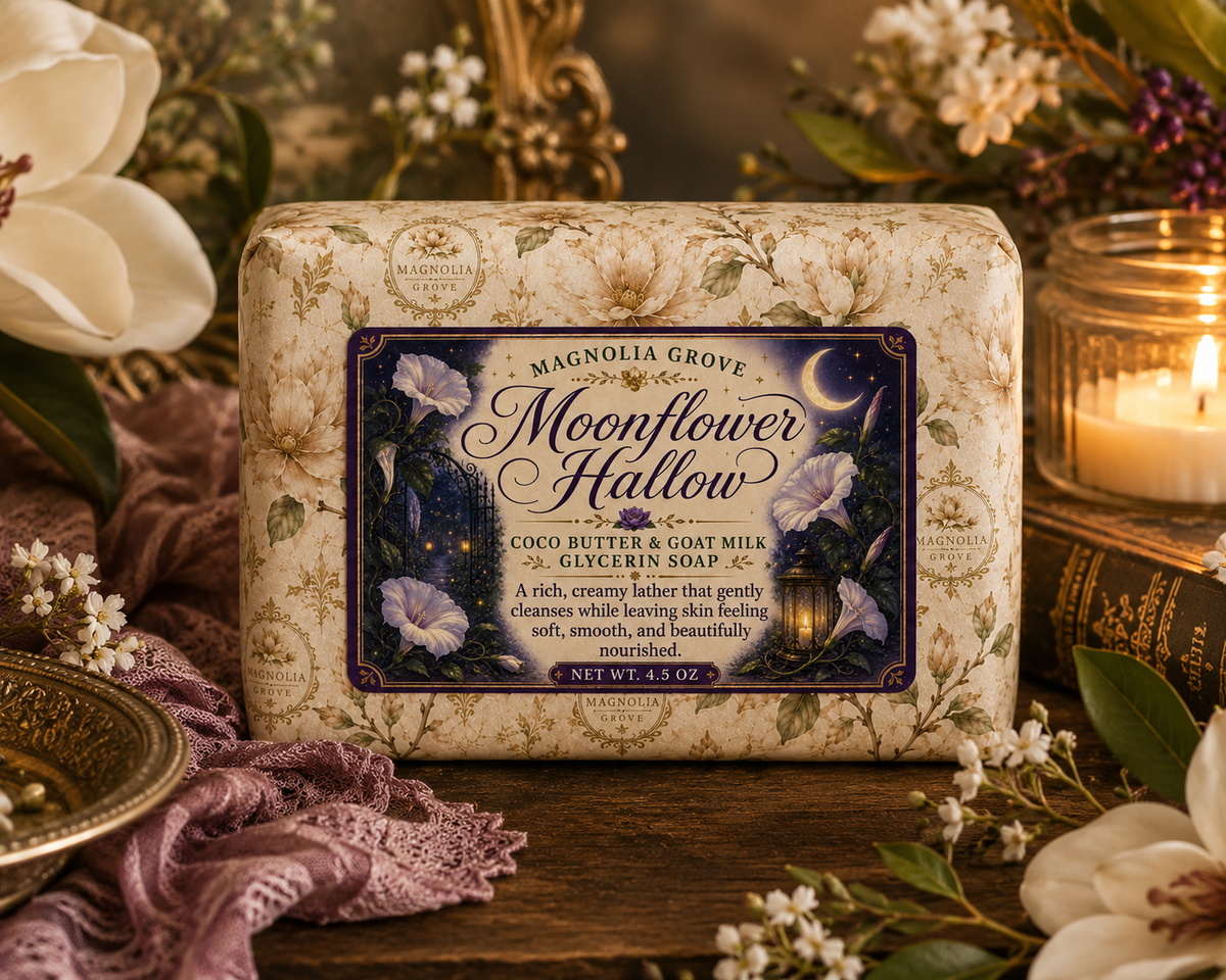 Moonflower Hallow - Glycerin & Goat Milk Soap