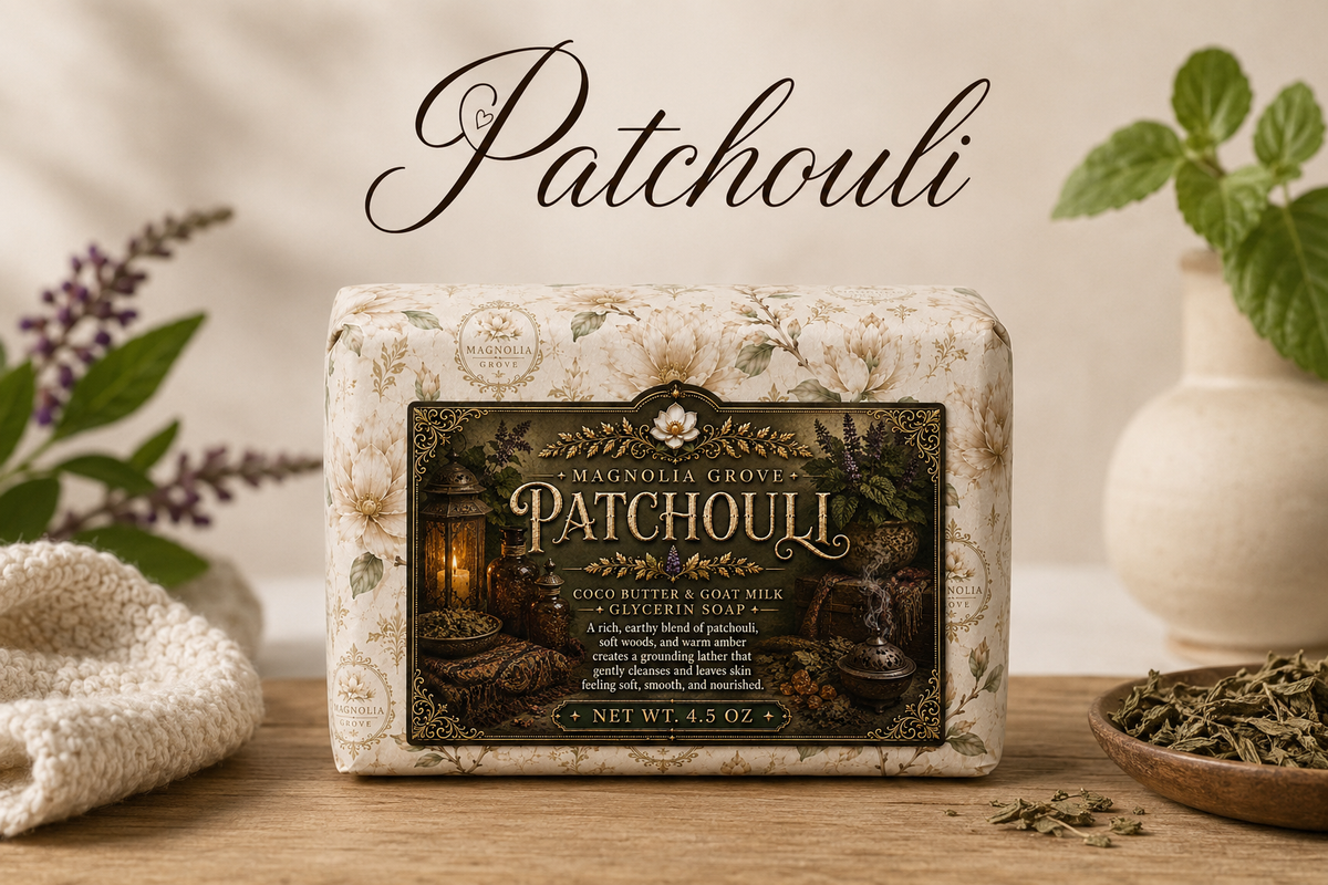 Wild Patchouli - Glycerin & Goat Milk Soap
