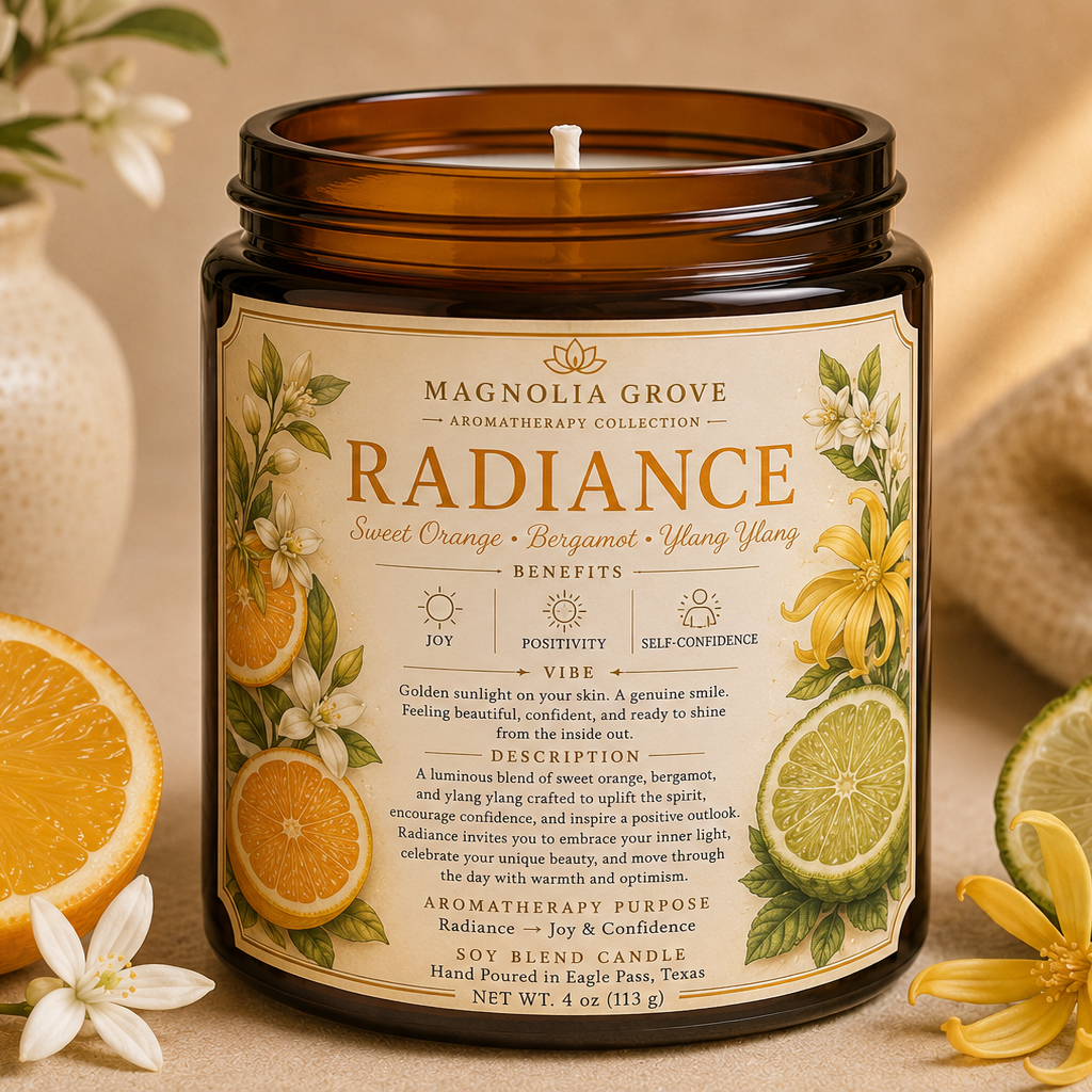 Radiant Citrus Gift Pack — included candle: Radiance