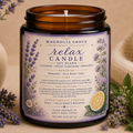 Lavender Daydream Gift Pack — included candle: Relax