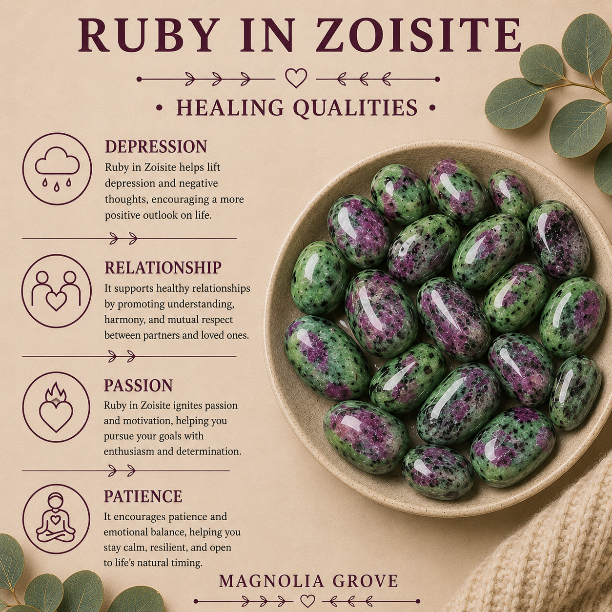 Ruby in Zoisite
