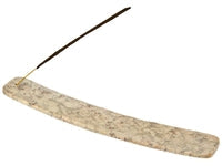 Natural Soapstone Incense Boat Burner – 10 Inch
