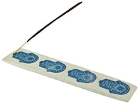 Blue Hamsa Sandstone Incense Stick Holder – 10 Inch