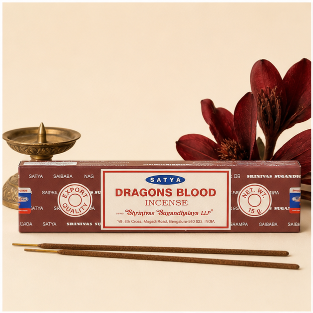 Satya Dragons Blood Incense Sticks – 16g