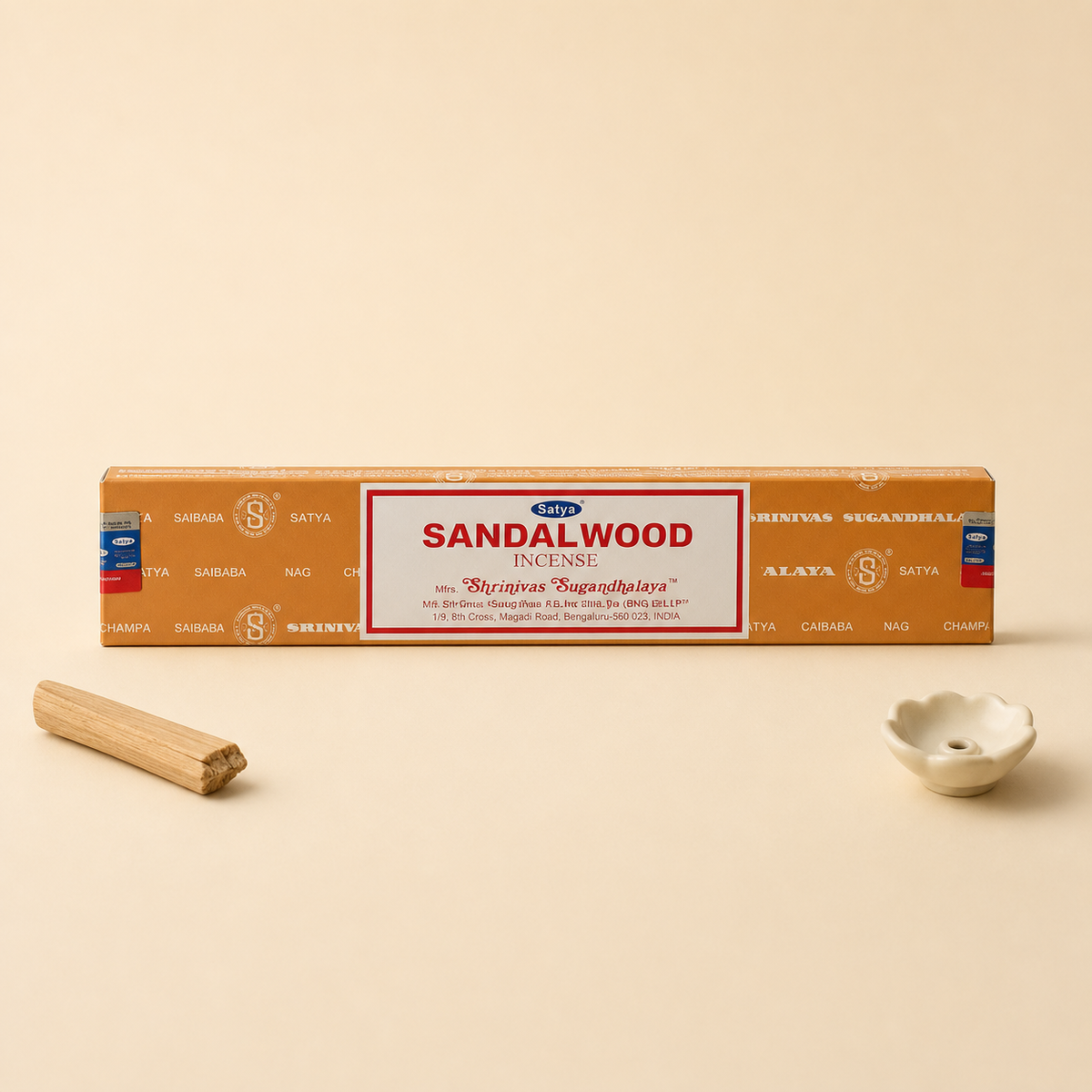 Satya Sandalwood Incense Sticks – 16g