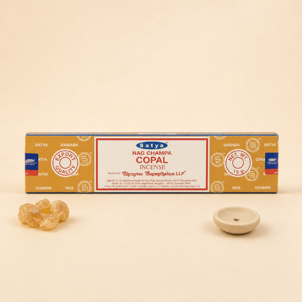 Satya Copal Incense Sticks – 16g