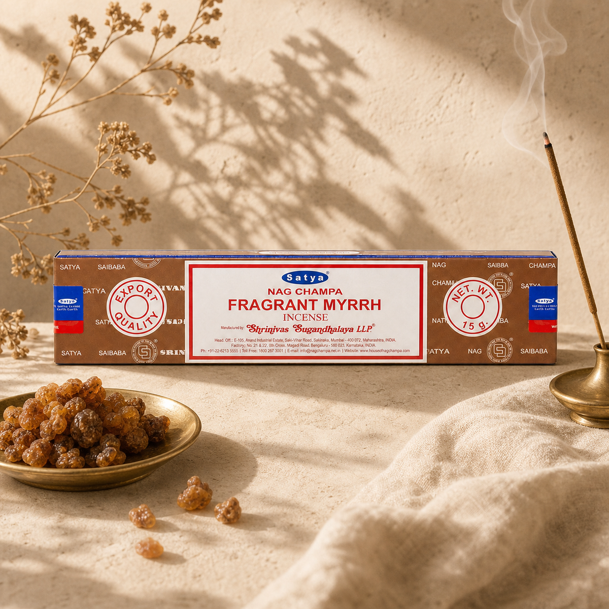 Fragrant Myrrh Sticks