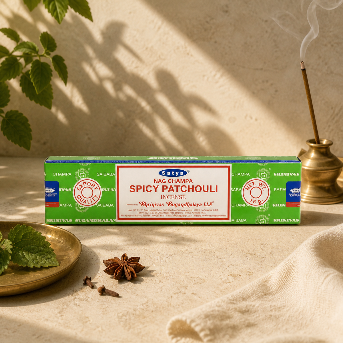 Spicy Patchouli Sticks