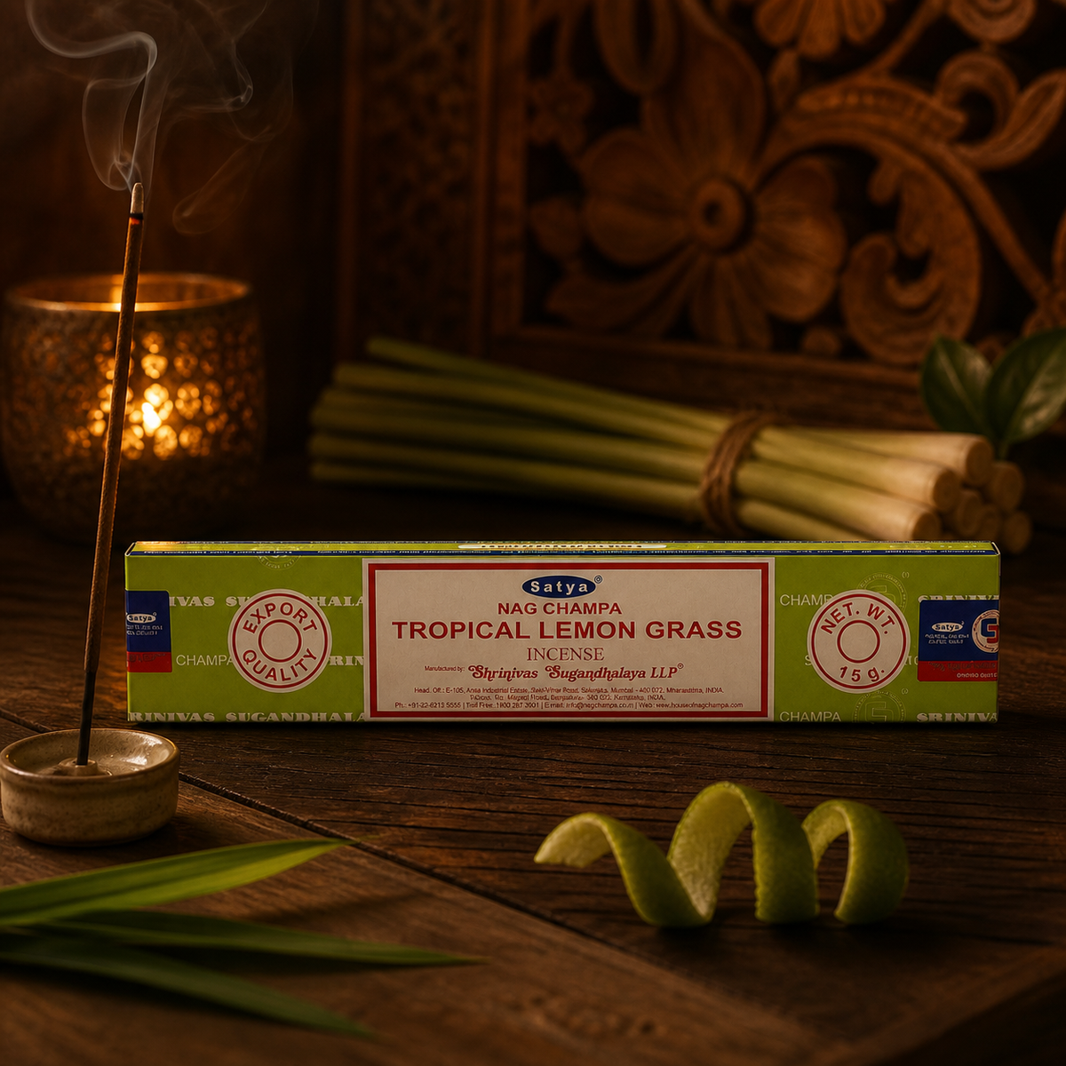 Tropical Lemongrass Sticks