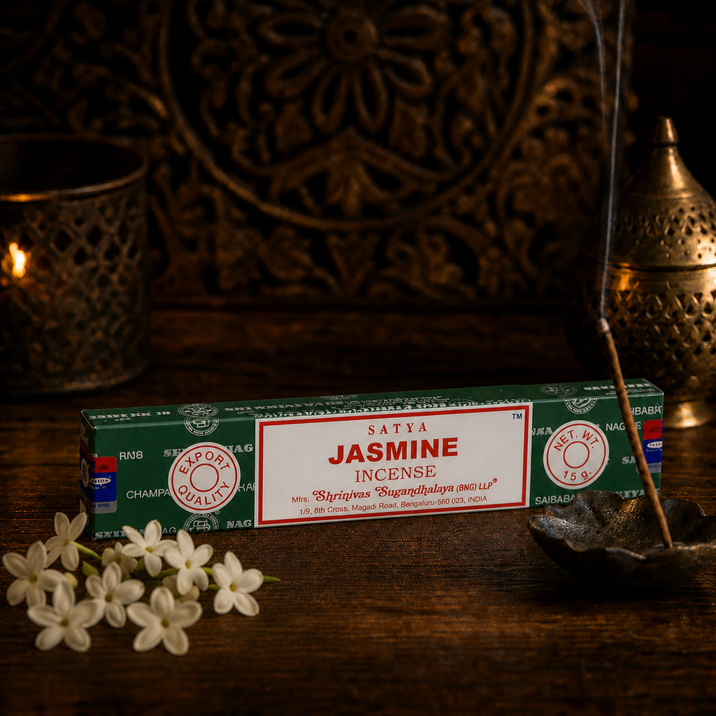 Satya Jasmine Incense Sticks 16g package