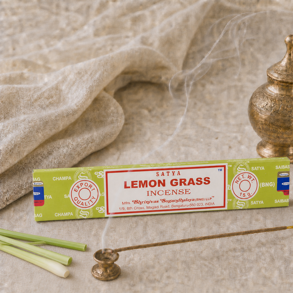 Satya Lemongrass Incense Sticks – 16g