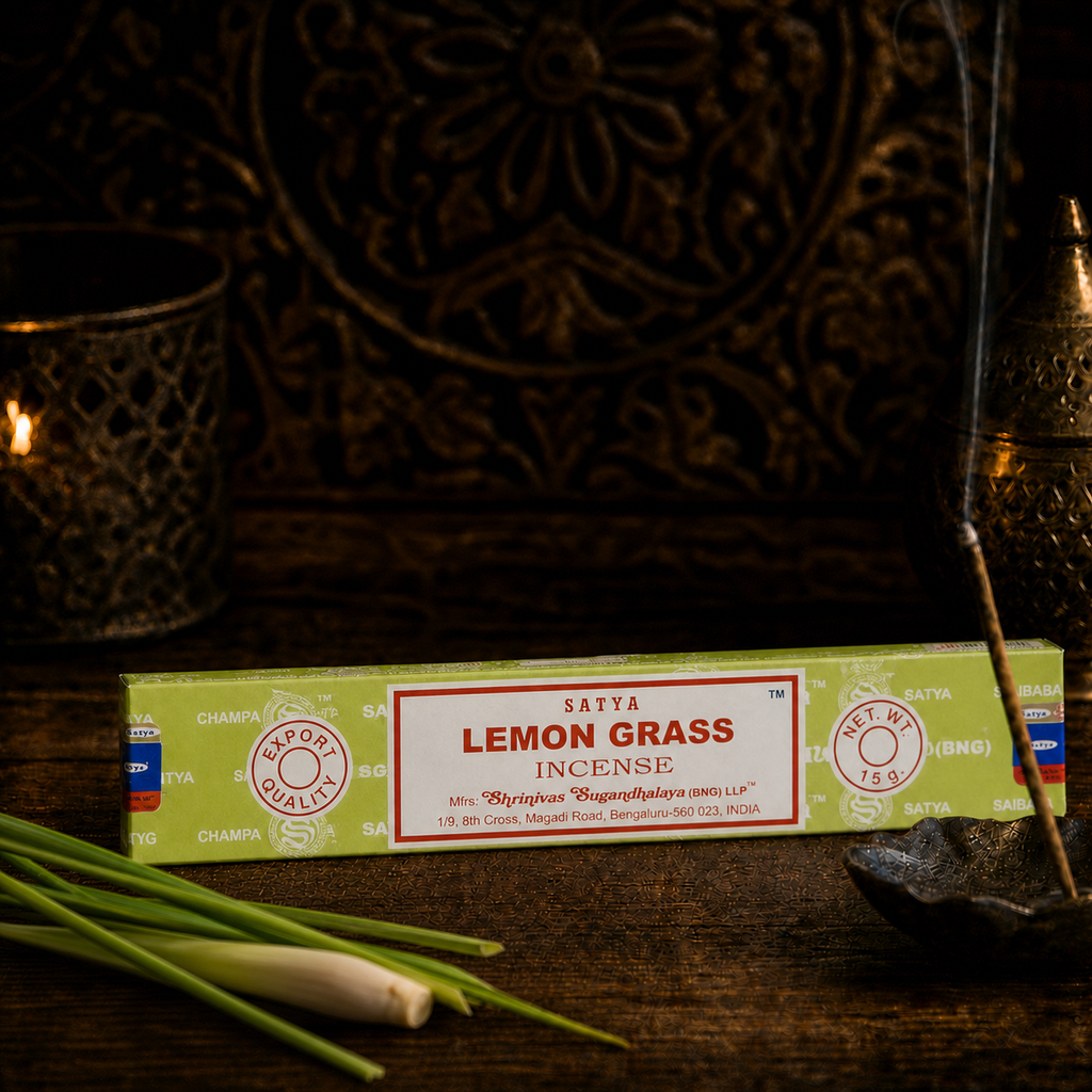 Satya Lemongrass Incense Sticks 16g package